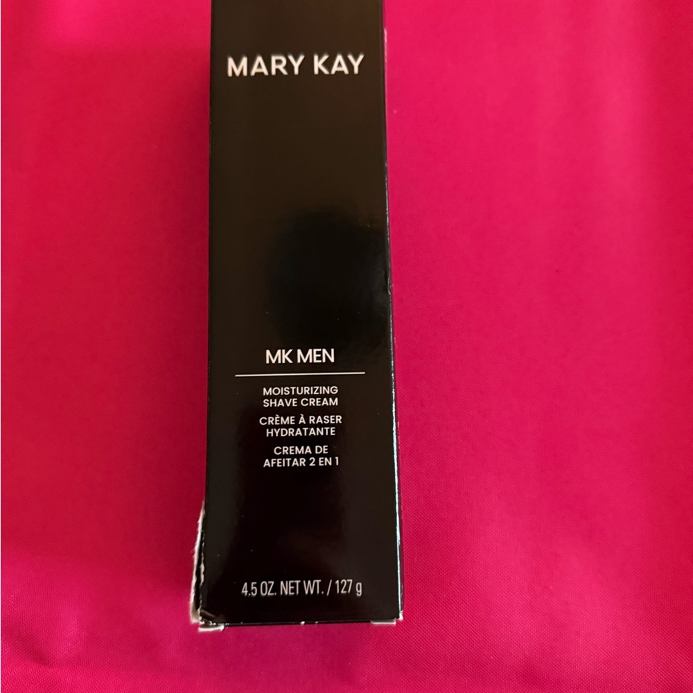 Mary Kay MK Men Moisturizing Shave Cream – Full Size 4.5 oz – New in Box